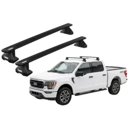Barras THULE EVO WingBar para camioneta FORD F-150 desde 2015 a 2020 negro