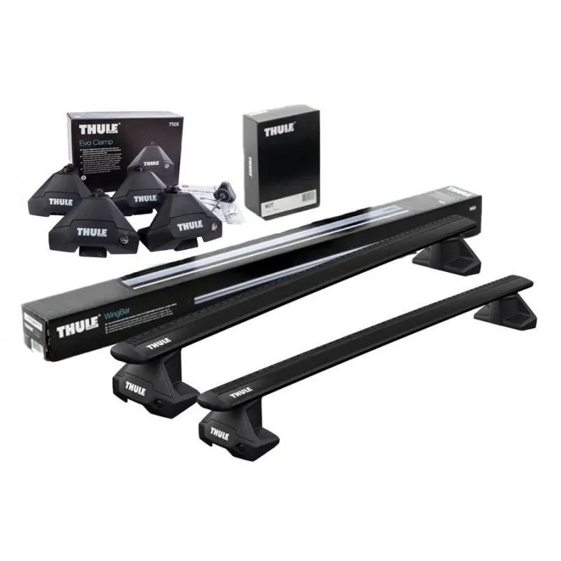 Barras THULE EVO WingBar para camioneta FORD F-150 desde 2015 a 2020 negro