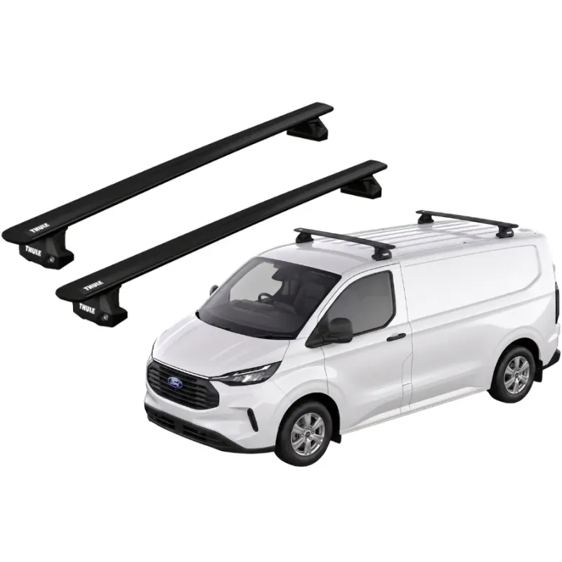 Barras Thule FORD Transit Custom 24- PF / WingBar EVO BLACK
