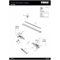 Correa Thule Wingbar Edge 7204 / 958 (1 unidad)
