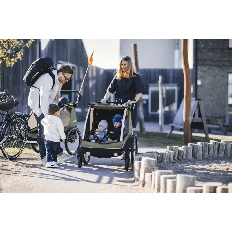 Carrito Thule Courier Vintage Green
