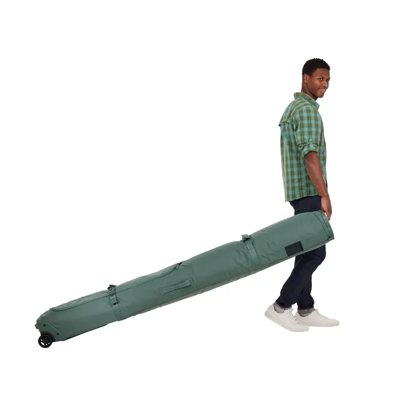 Bolso con ruedas Thule RoundTrip Ski 192cm Hazy Green