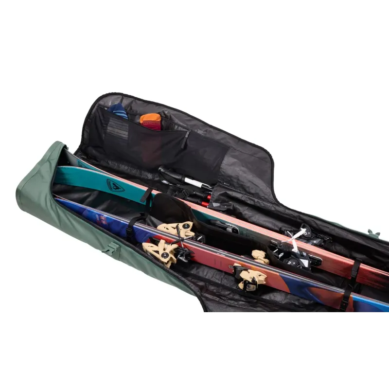 Bolso con ruedas Thule RoundTrip Ski 192cm Hazy Green