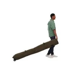 Bolso con ruedas Thule RoundTrip Ski 175cm Deep Khaki