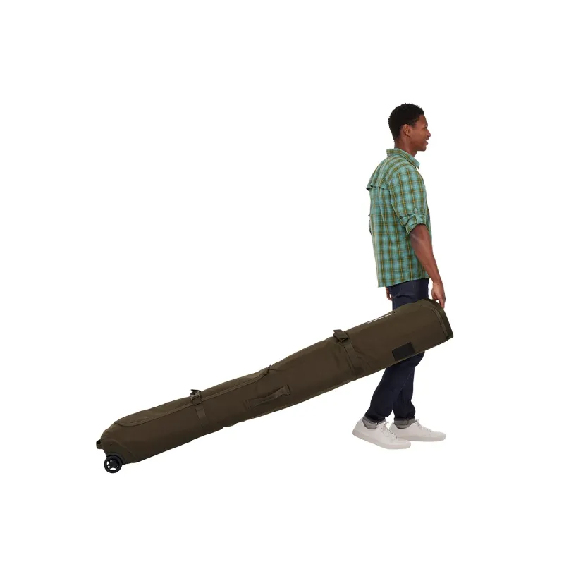 Bolso con ruedas Thule RoundTrip Ski 175cm Deep Khaki