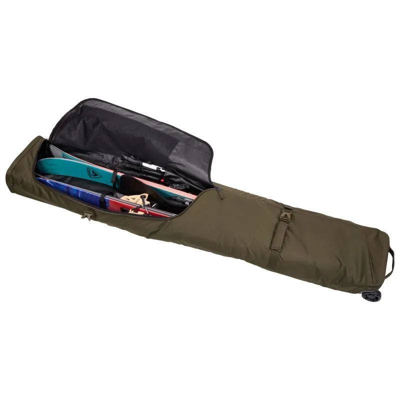 Bolso con ruedas Thule RoundTrip Ski 175cm Deep Khaki