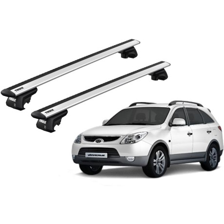 Barras THULE EVO WingBar para Van HYUNDAI Veracruz 2008 a 2012
