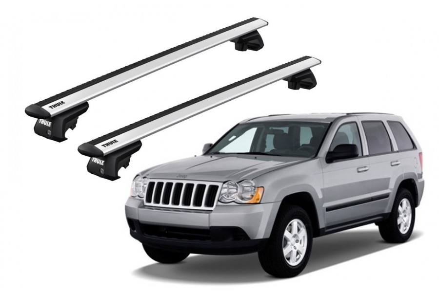 Barras THULE EVO WingBar para autos JEEP Grand Cherokee 2002 a 2010