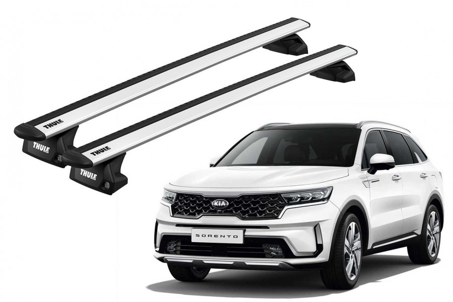 Barras THULE EVO WingBar para autos KIA Sorento 2015 a 2020