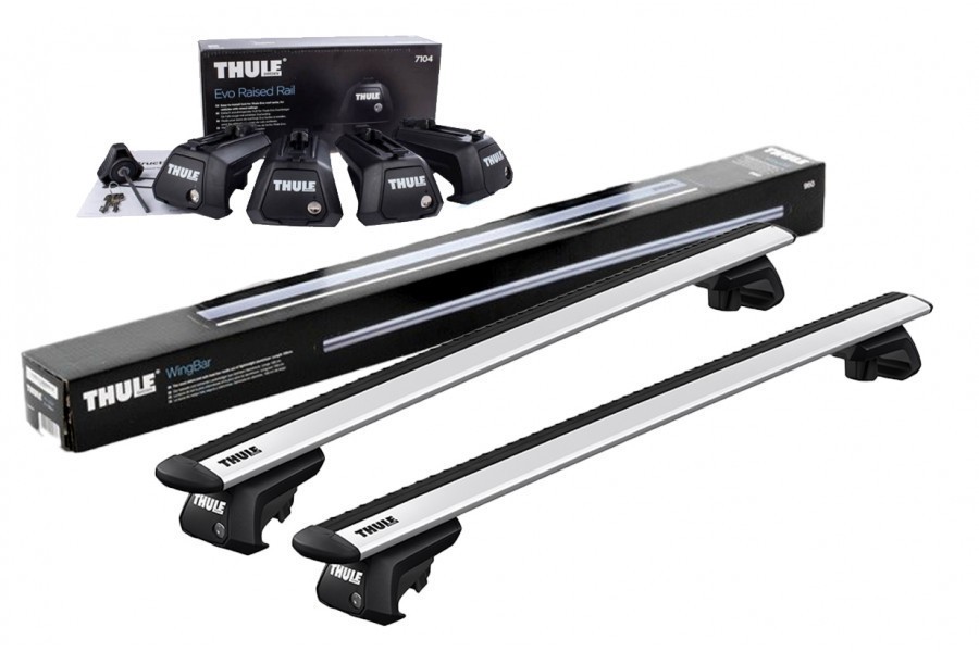 Barras THULE EVO WingBar para autos LADA 111 desde 1998 - 2005