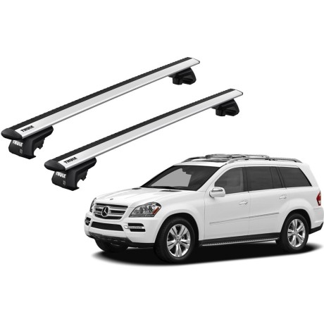 Barras THULE EVO WingBar para autos MERCEDES BENZ GL (X164) 2006 a 2012