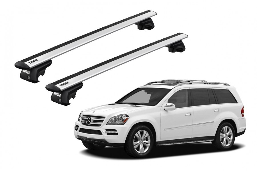 Barras THULE EVO WingBar para autos MERCEDES BENZ GL (X164) 2006 a 2012
