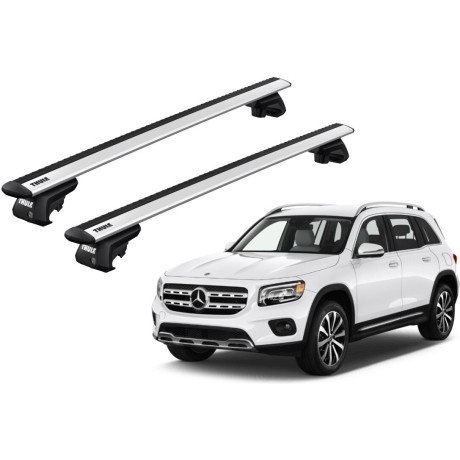 Barras THULE EVO WingBar para autos MERCEDES BENZ GLB (X247) desde 2020-2023