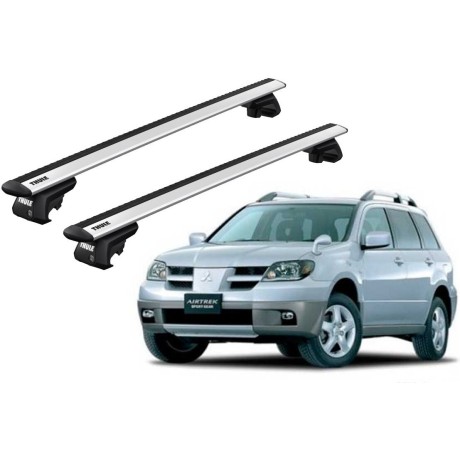 Barras THULE EVO WingBar para autos MITSUBISHI Airtrek 2003 a 2008