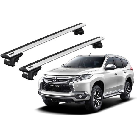 Barras THULE EVO WingBar para autos MITSUBISHI Challenger 1999 a 2016
