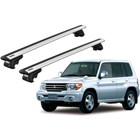 Barras THULE EVO WingBar para autos MITSUBISHI Montero iO 1998 a 2007