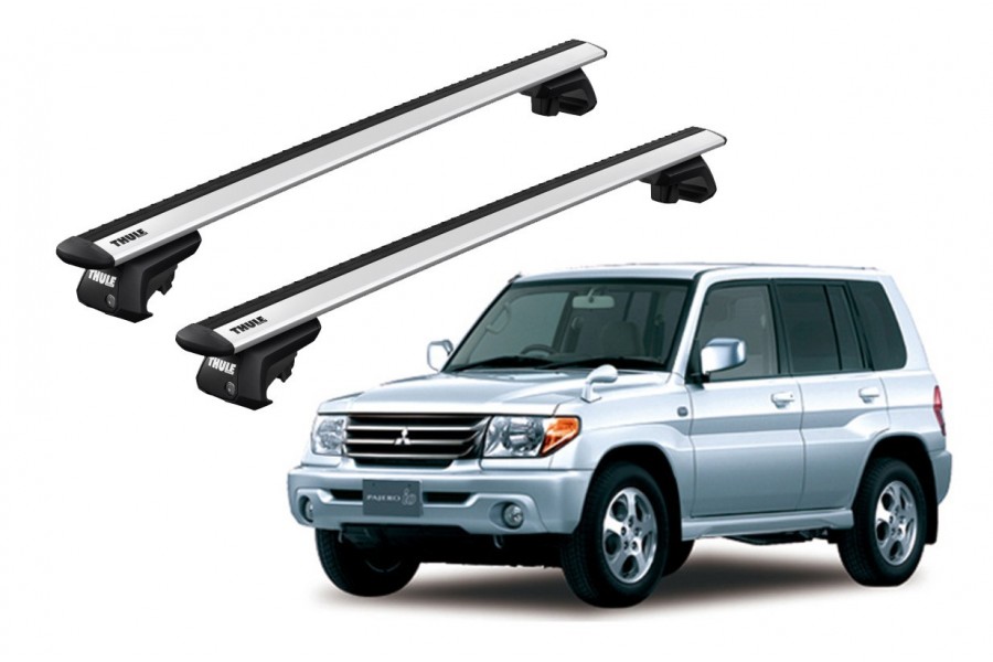 Barras THULE EVO WingBar para autos MITSUBISHI Montero iO 1998 a 2007