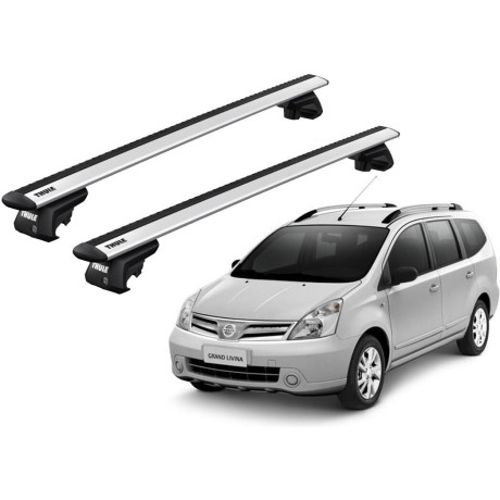Barras THULE EVO WingBar para autos NISSAN Grand Livina desde 2009 - 2017