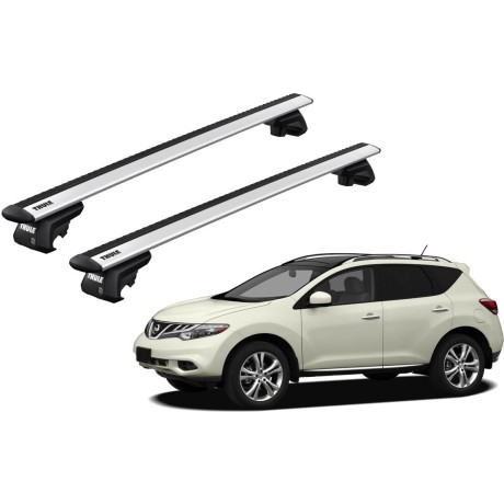 Barras THULE EVO WingBar para autos NISSAN Murano 2003 a 2014