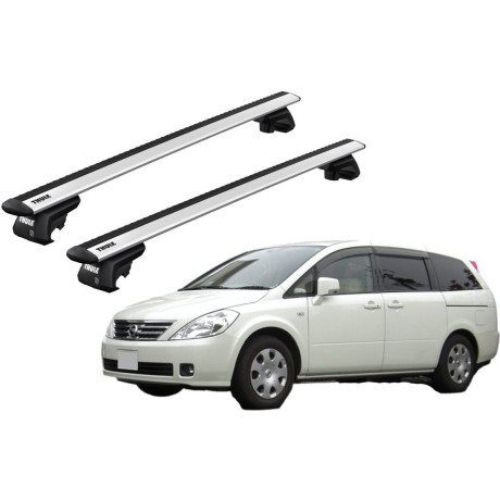 Barras THULE EVO WingBar para autos NISSAN Presage 2003 a 2009
