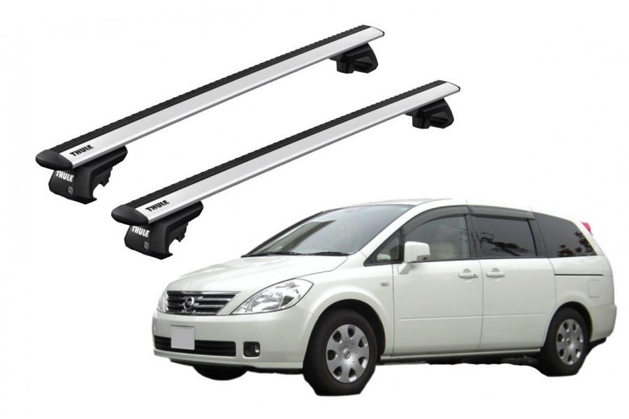 Barras THULE EVO WingBar para autos NISSAN Presage 2003 a 2009