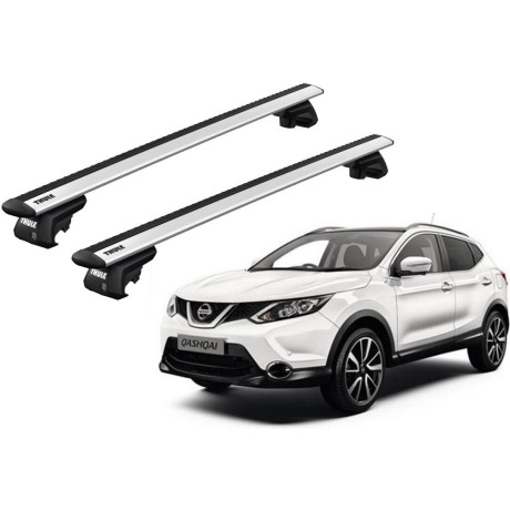 Barras THULE EVO WingBar para autos NISSAN Qashqai 2014 a 2022