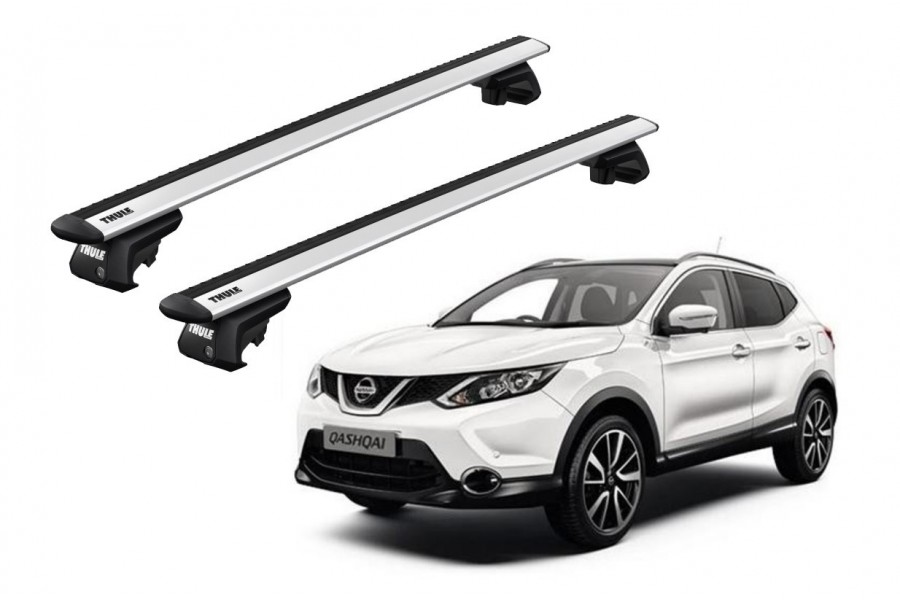 Barras THULE EVO WingBar para autos NISSAN Qashqai 2014 a 2022