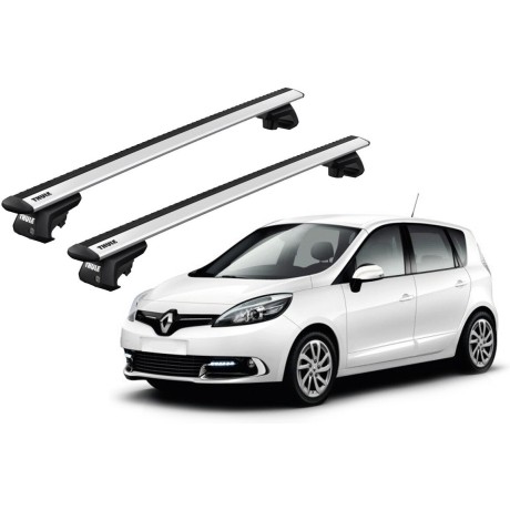 Barras THULE EVO WingBar para autos RENAULT Grand Scenic 2009 a 2016