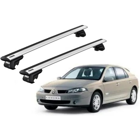 Barras THULE EVO WingBar para autos RENAULT Laguna 2001 a 2007