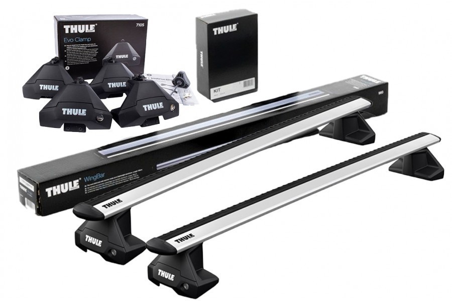 Barras THULE EVO WingBar para autos RENAULT Scenic 2009 a 2016