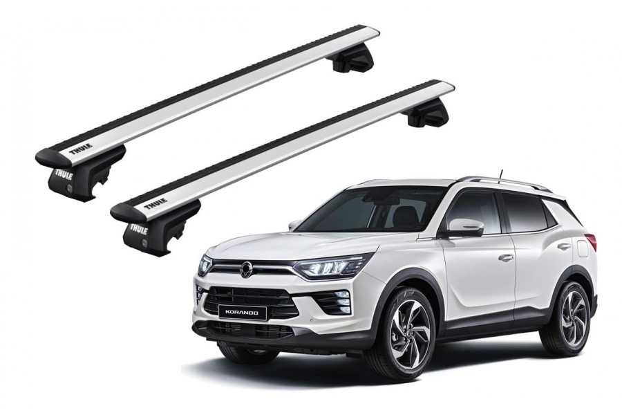 Barras THULE EVO WingBar para autos SSANGYONG Korando desde 2019 - 2021