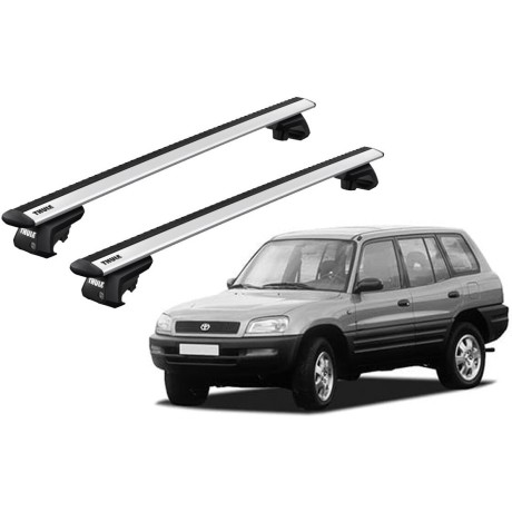 Barras THULE EVO WingBar para autos TOYOTA RAV 4 2000 a 2003