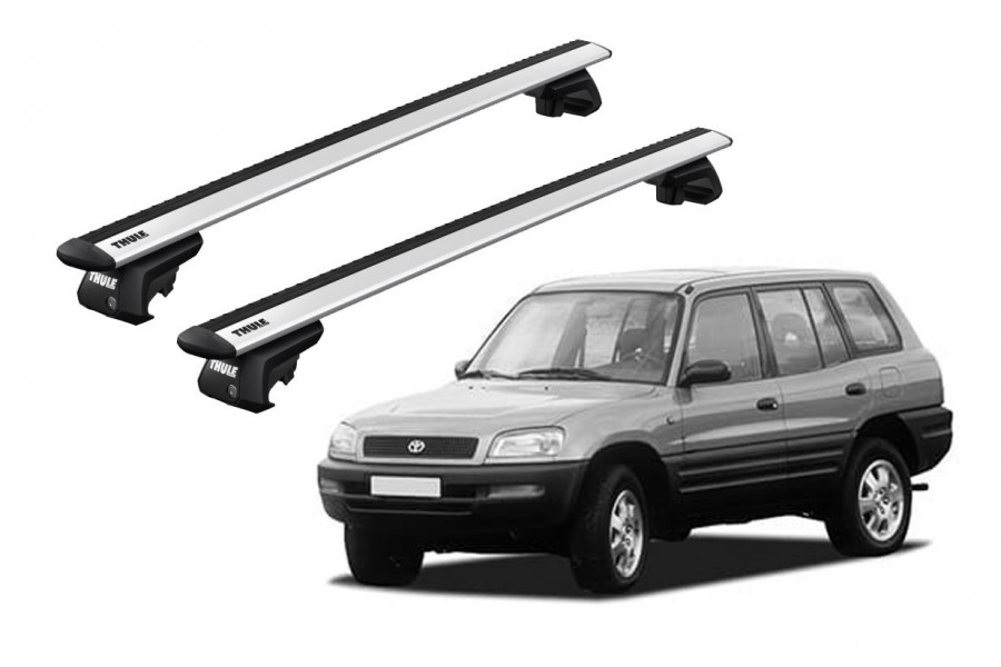 Barras THULE EVO WingBar para autos TOYOTA RAV 4 2000 a 2003