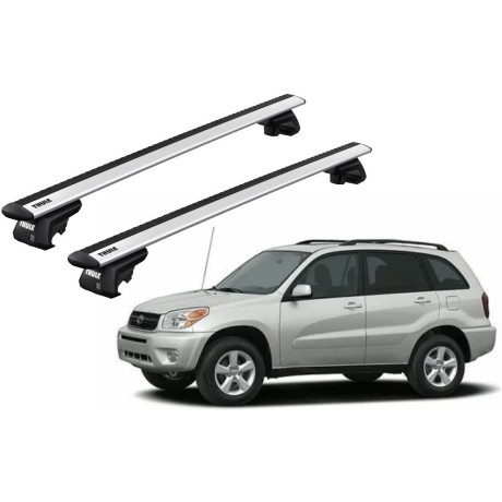 Barras THULE EVO WingBar para autos TOYOTA RAV 4 2004 a 2005