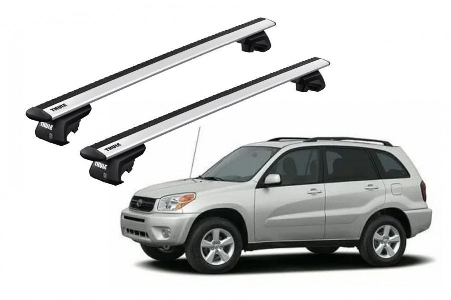 Barras THULE EVO WingBar para autos TOYOTA RAV 4 2004 a 2005