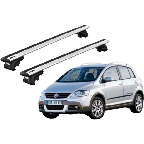 Barras THULE EVO WingBar para autos VOLKSWAGEN Cross Golf 2006 a 2014