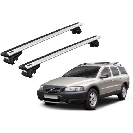 Barras THULE EVO WingBar para autos VOLVO XC70 2000 a 2002