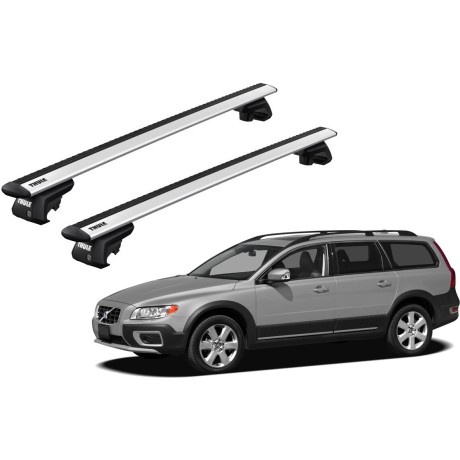 Barras THULE EVO WingBar para autos VOLVO XC70 2007 a 2016