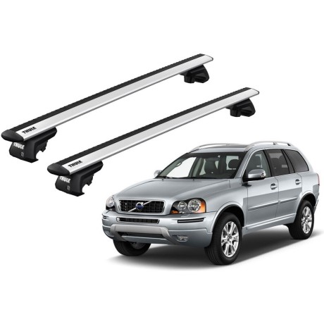 Barras THULE EVO WingBar para autos VOLVO XC90 2002 a 2014