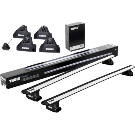 Barras THULE EVO WingBar para autos RENAULT Megane 2003 a 2008