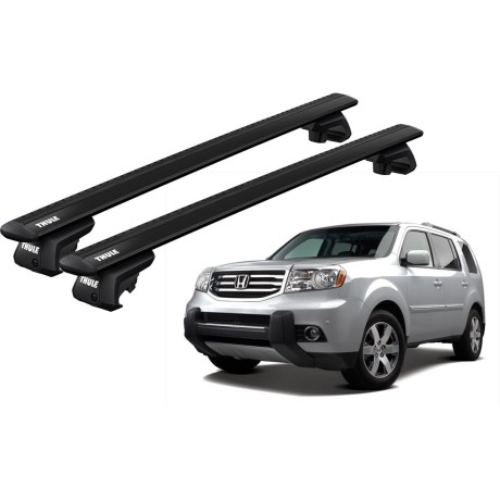 Barras THULE EVO WingBar para autos HONDA Pilot 2003 a 2015 negro