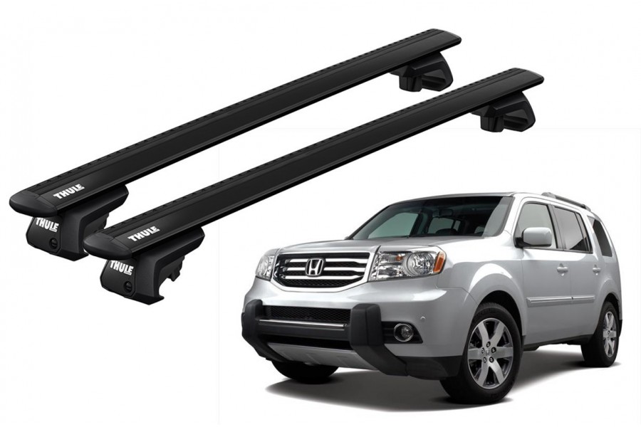 Barras THULE EVO WingBar para autos HONDA Pilot 2003 a 2015 negro