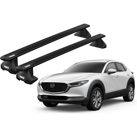 Barras THULE EVO WingBar para autos MAZDA CX-30 desde 2020 negro