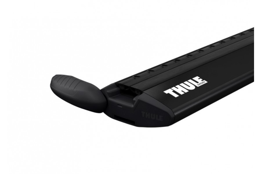 Barras THULE EVO WingBar para autos NISSAN Stagea 1997 a 2001 negro