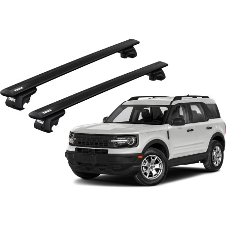 Barras THULE EVO WingBar para autos FORD Bronco Sport desde 2021 negro
