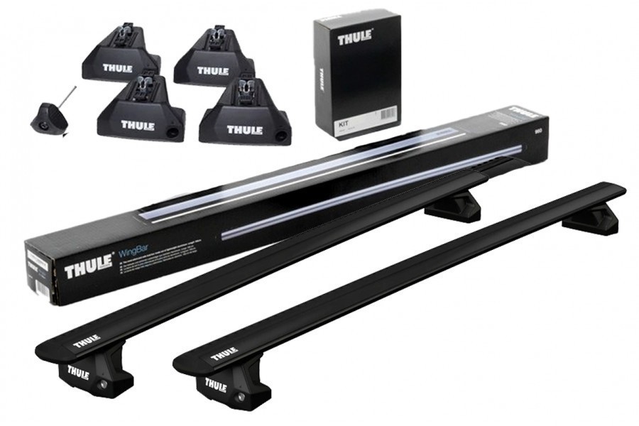 Barras THULE EVO WingBar para autos BMW iX desde 2022 negro