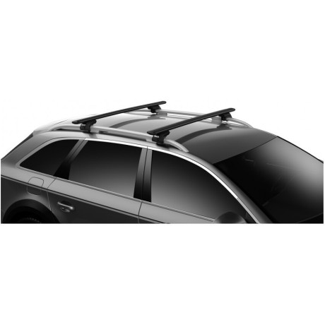 Barras THULE EVO WingBar para autos CHEVROLET Suprema 1986 a 1998 negro