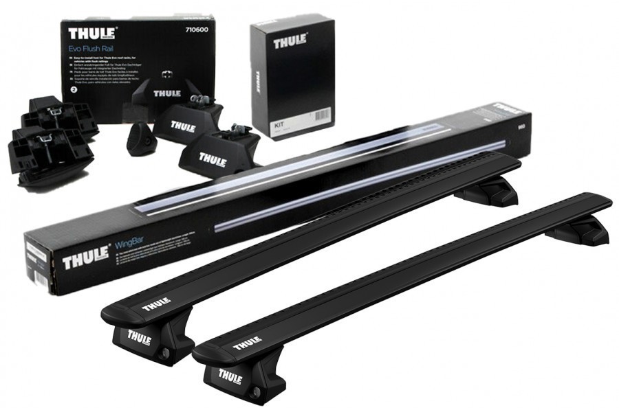 Barras THULE EVO WingBar para autos FORD Edge desde 2015 negro