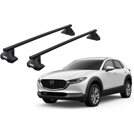 Barras THULE EVO SquareBar para autos MAZDA CX-30 desde 2020