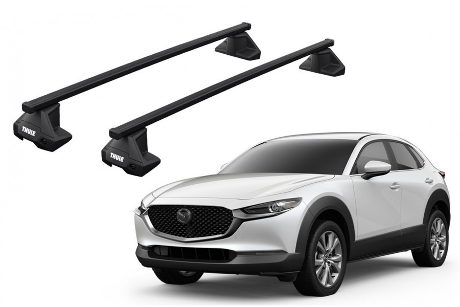 Barras THULE EVO SquareBar para autos MAZDA CX-30 desde 2020
